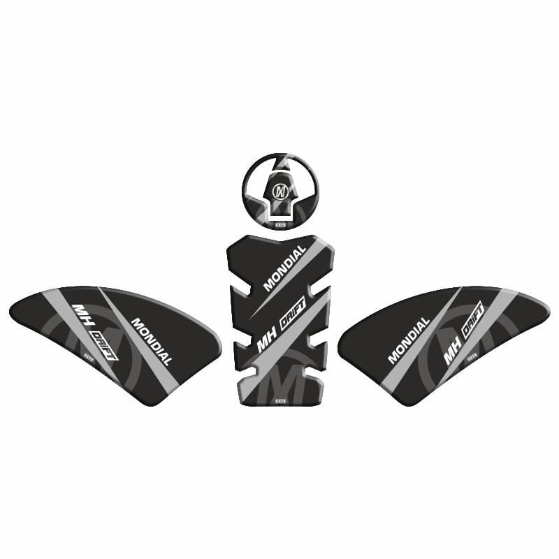 Mondial Mh Drift L 125 2019 - 2024 Uyumlu Tank Pad 006