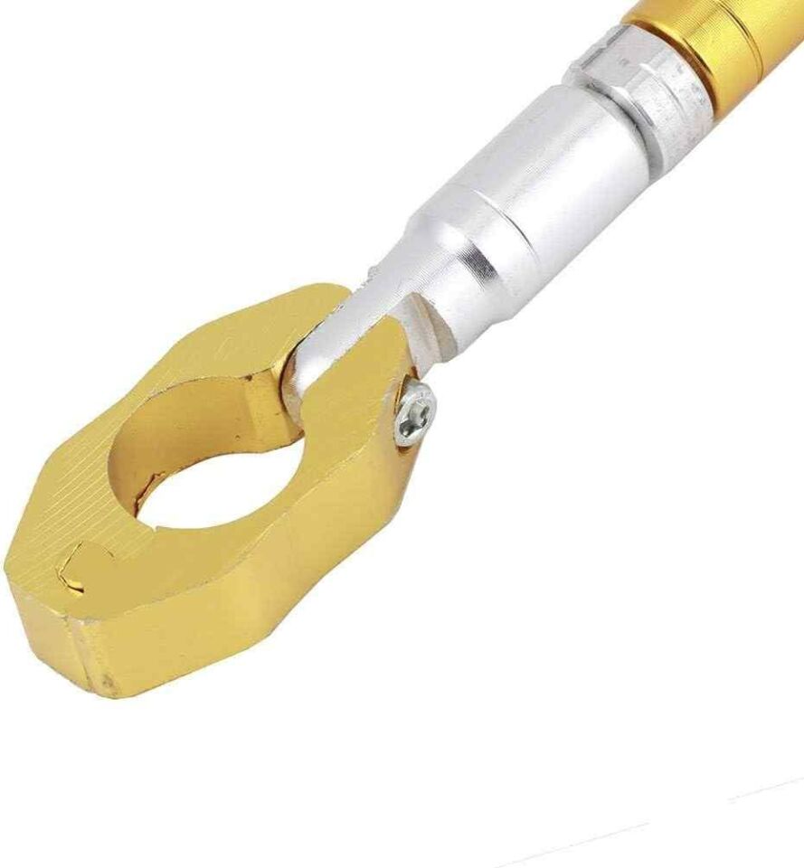 22Mm Alüminyum Alaşımlı Uzunluğu Ayarlanabilir Gidon Dengeleyici Bar Sarı
