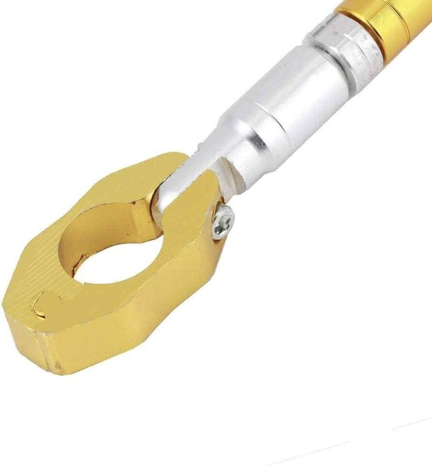 22Mm Alüminyum Alaşımlı Uzunluğu Ayarlanabilir Gidon Dengeleyici Bar Sarı