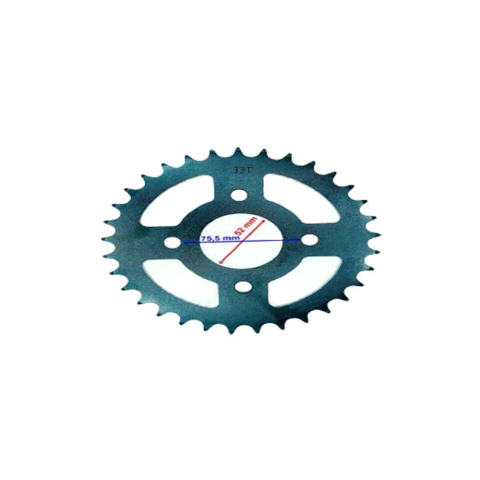 Atv Kymco 150 Arka Dişli 520-33T İç 52X4 Delikli Ind Öm