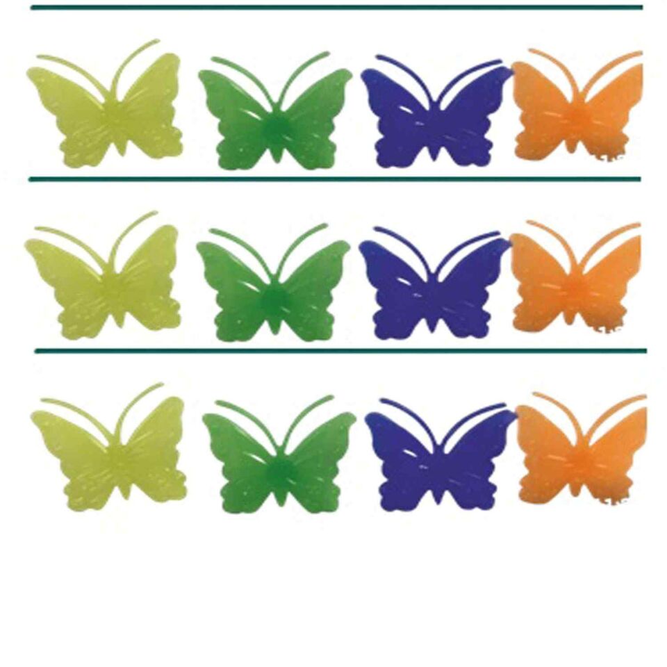 Bisiklet Süs- Küçük Kelebek (16 Lı)