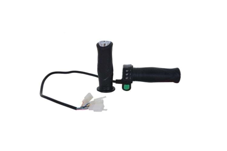 Gaz Kolu Göstergeli E-bisiklet (9 Kablo)