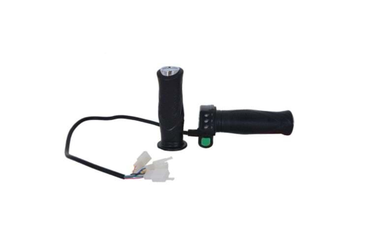 Gaz Kolu Göstergeli E-bisiklet (9 Kablo)