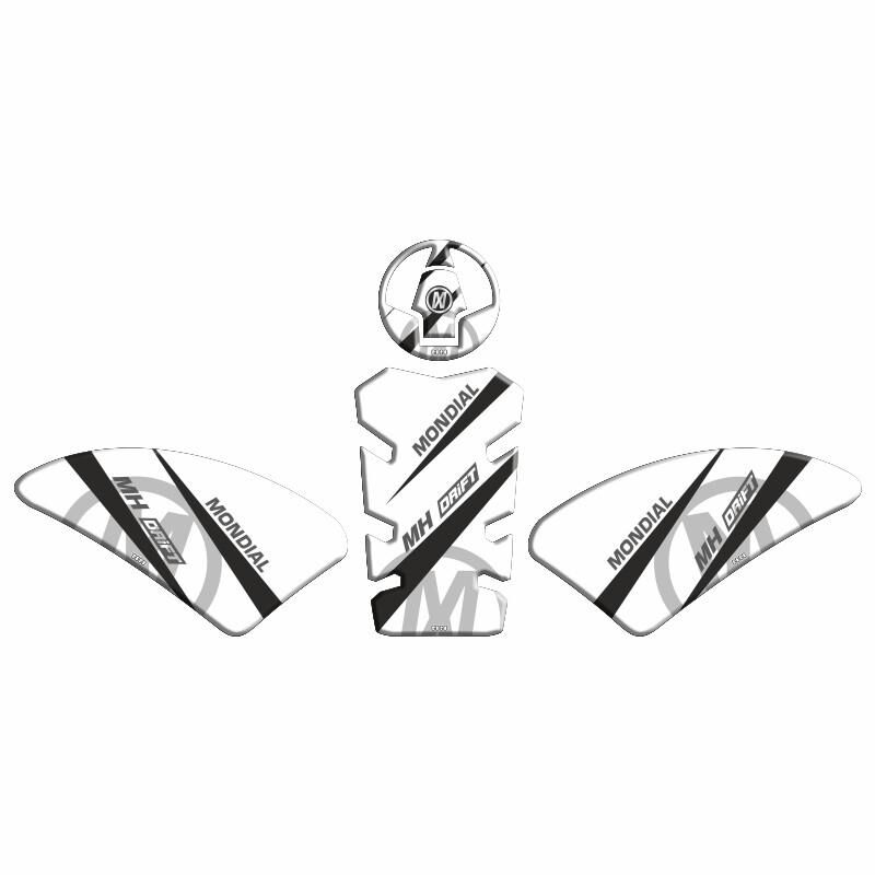 Mondial Mh Drift L 125 2019 - 2024 Uyumlu Tank Pad 007
