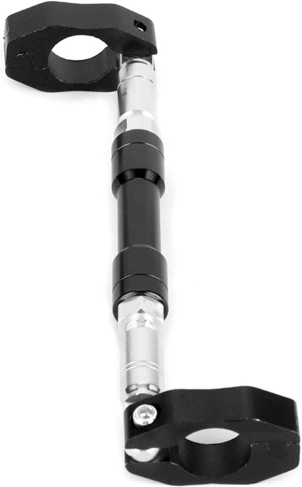 22Mm Alüminyum Alaşımlı Uzunluğu Ayarlanabilir Gidon Dengeleyici Bar Siyah
