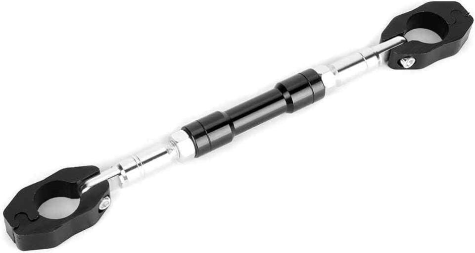 22Mm Alüminyum Alaşımlı Uzunluğu Ayarlanabilir Gidon Dengeleyici Bar Siyah