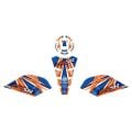 Cf Moto 250 Sr 2020 - 2024 Uyumlu Tank Pad Set 008