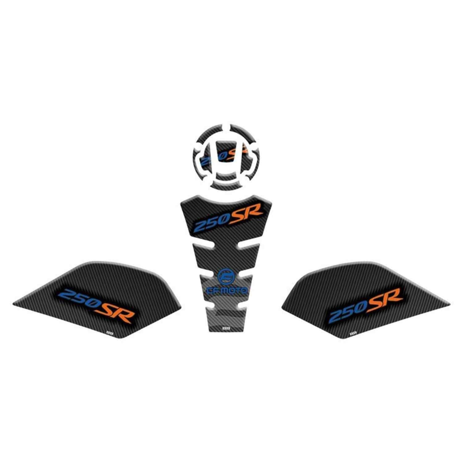Cf Moto 250 Sr 2020 - 2024 Uyumlu Tank Pad Set 009