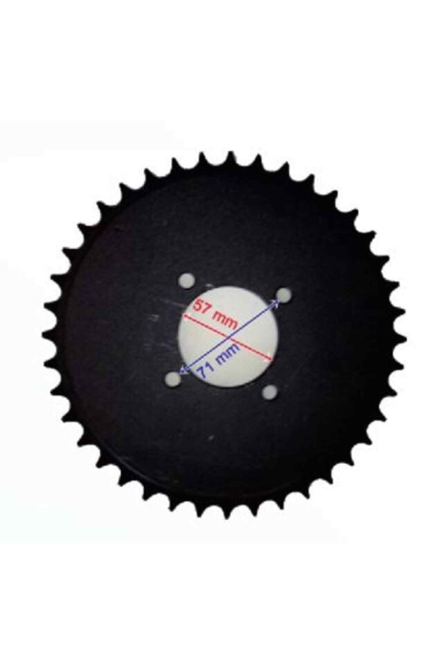 Atv Arka Dişli 520-40T İç 58X4 Delikli Ind Öm