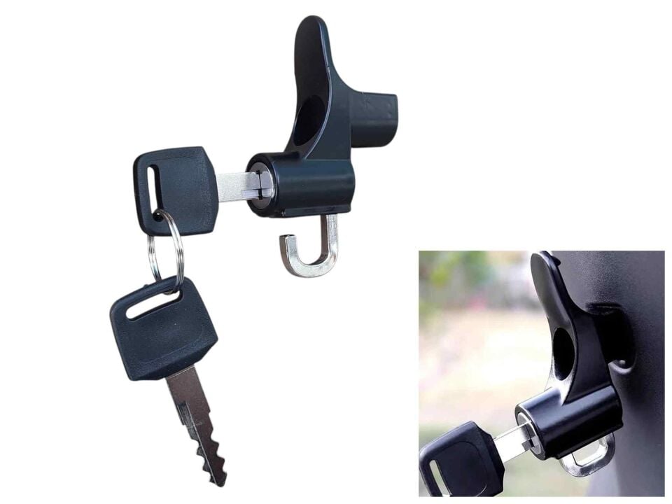 Scooter Kask Kilidi Askı Aparatlı