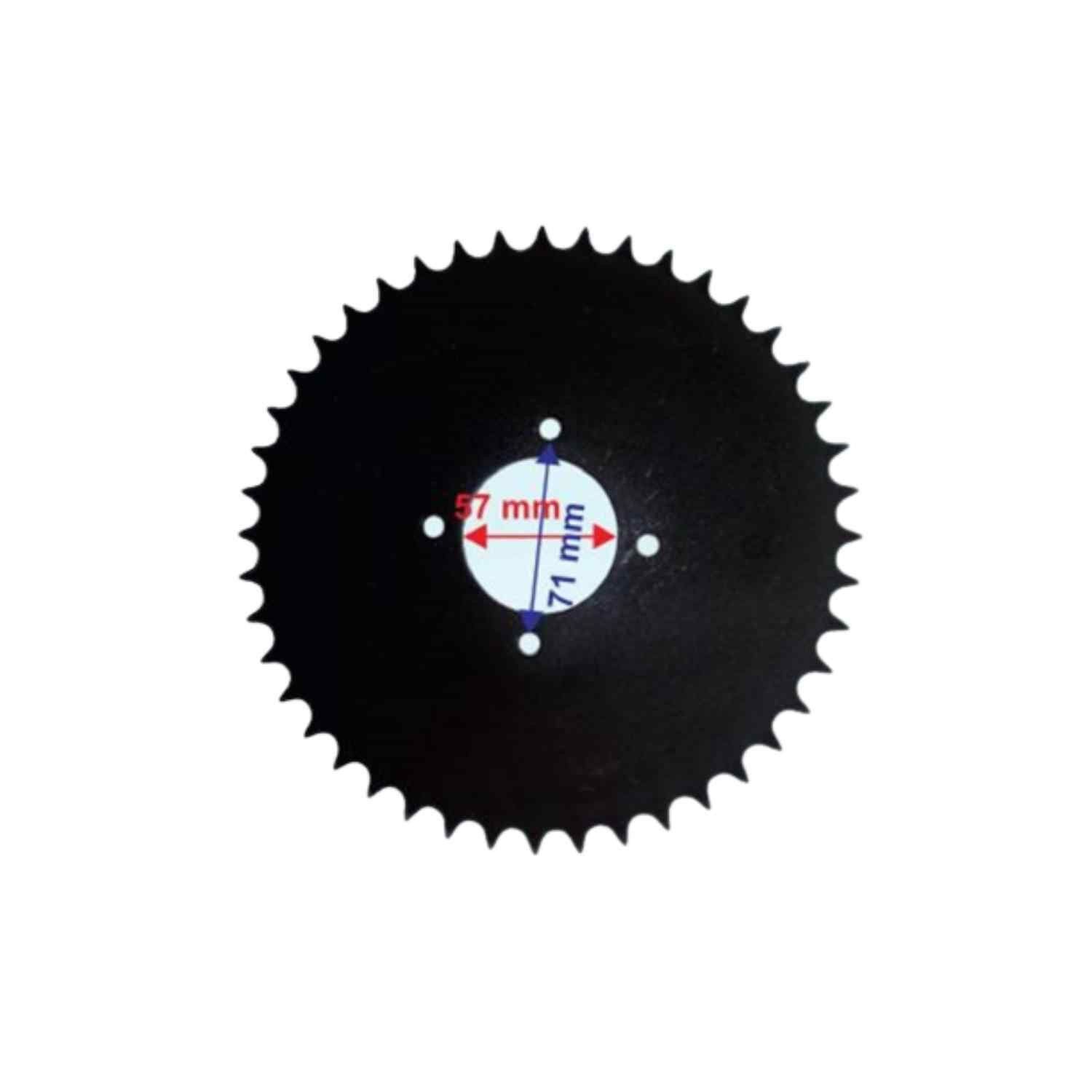 Atv Arka Dişli 520-44T İç 58X4 Delikli Ind Öm