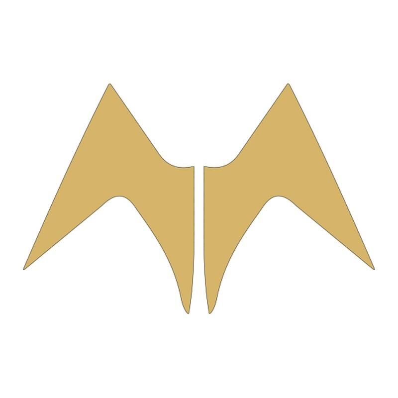 Mondial Mh Drift 2011 - 2020 Uyumlu Gold Ön Siperlik Yan Sticker