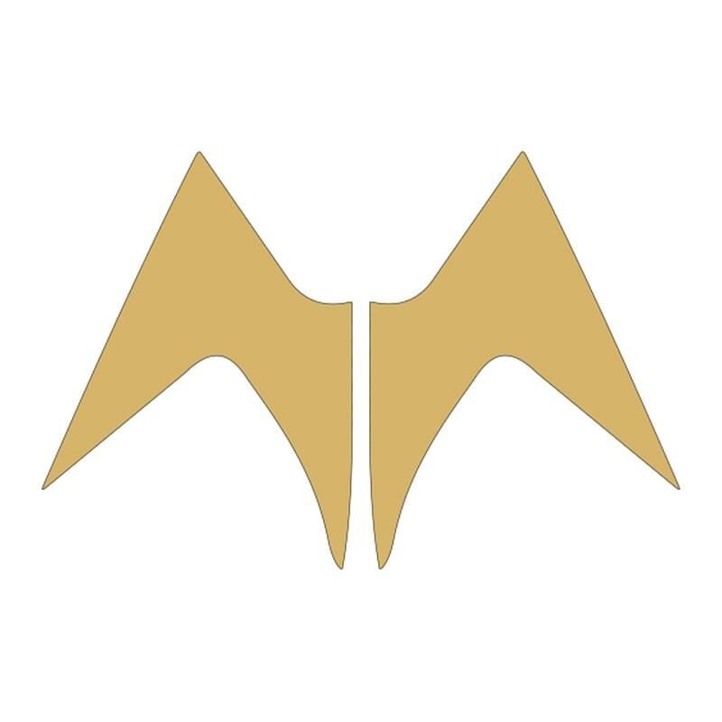 Mondial Mh Drift 2011 - 2020 Uyumlu Gold Ön Siperlik Yan Sticker