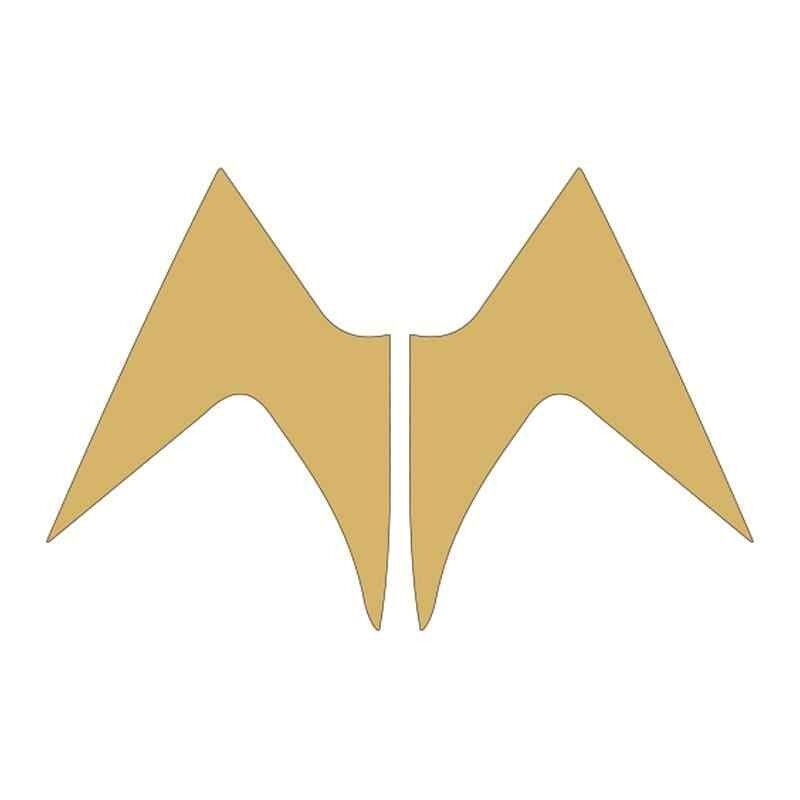 Mondial Mh Drift 2011 - 2020 Uyumlu Gold Ön Siperlik Yan Sticker