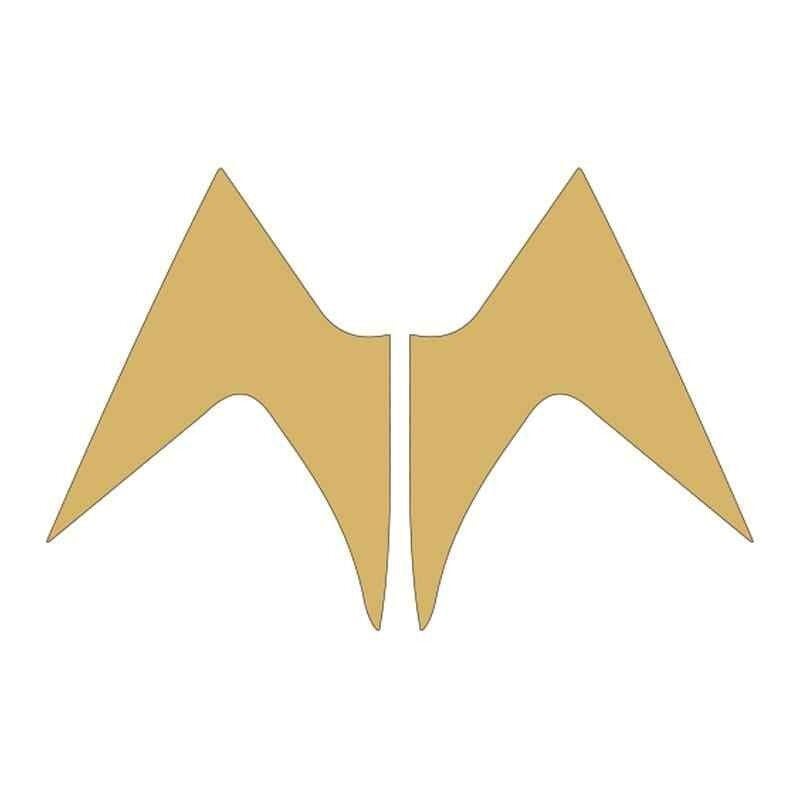 Mondial Mh Drift 2011 - 2020 Uyumlu Gold Ön Siperlik Yan Sticker