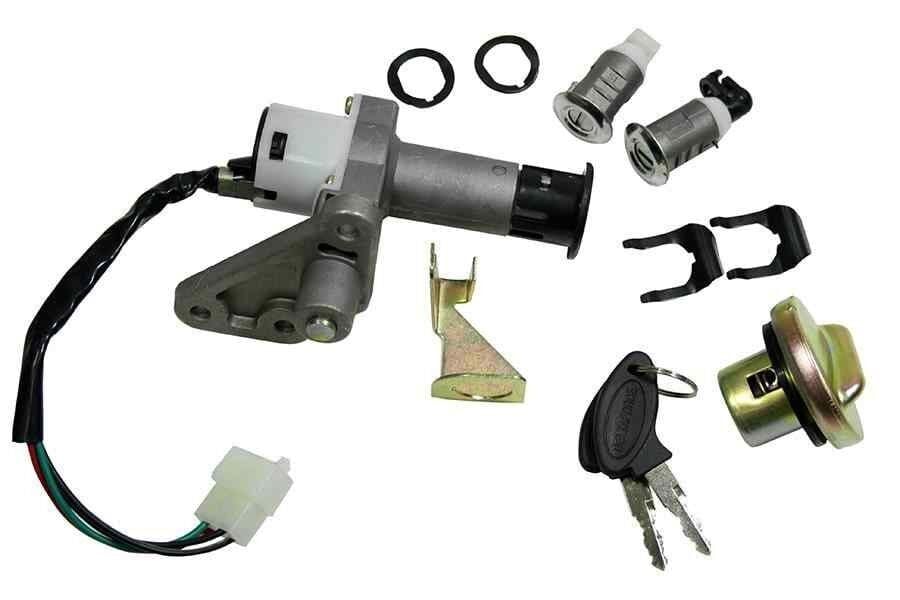 Scooter 150 Kontak Ve Kilit Seti (Depo Kapaklı) 4 Fişli İth