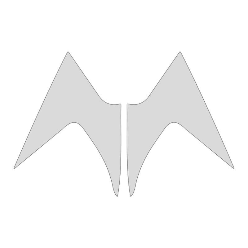 Mondial Mh Drift 2011 - 2020 Uyumlu Nikel Ön Siperlik Yan Sticker