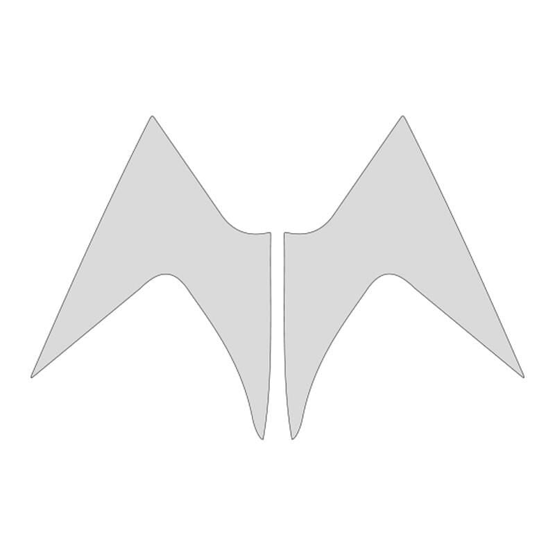 Mondial Mh Drift 2011 - 2020 Uyumlu Nikel Ön Siperlik Yan Sticker