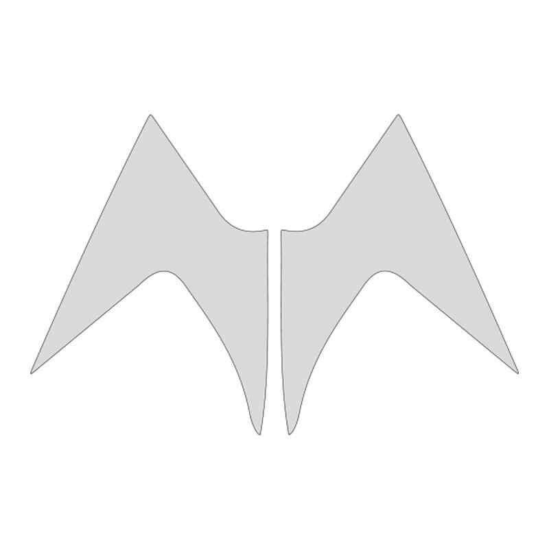 Mondial Mh Drift 2011 - 2020 Uyumlu Nikel Ön Siperlik Yan Sticker