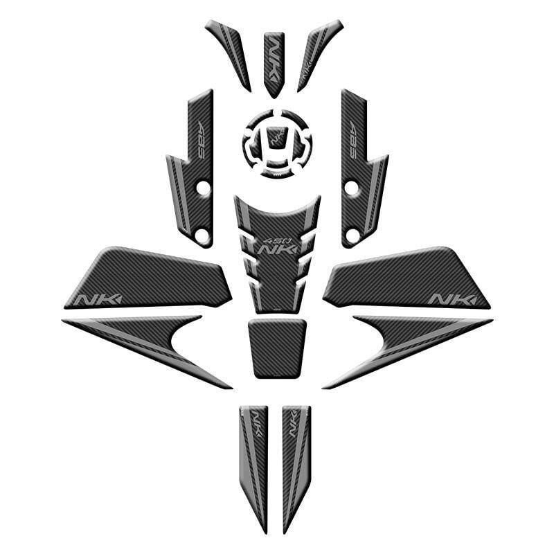 Cf Moto 450 Nk 2024 Uyumlu Full Tank Pad Set 002