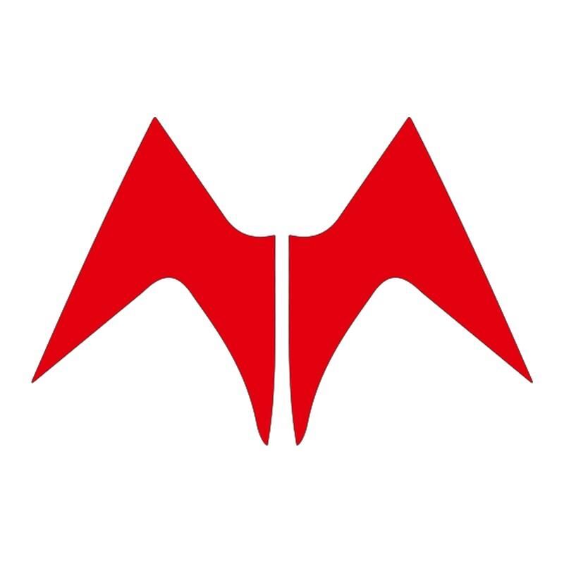 Mondial Mh Drift 2011 - 2020 Uyumlu Kırmızı Ön Siperlik Yan Sticker