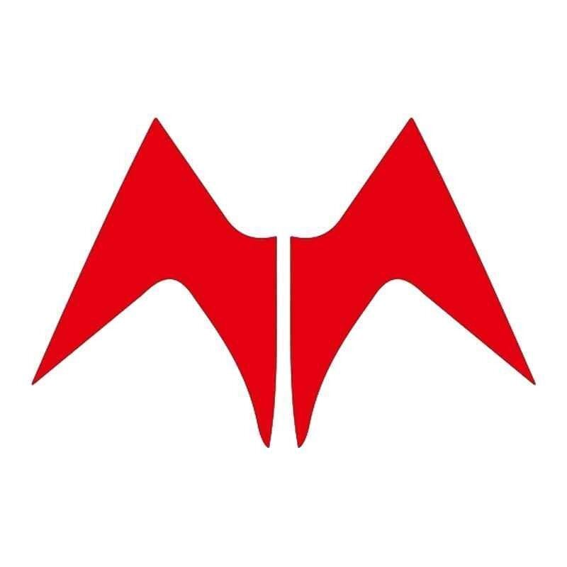 Mondial Mh Drift 2011 - 2020 Uyumlu Kırmızı Ön Siperlik Yan Sticker