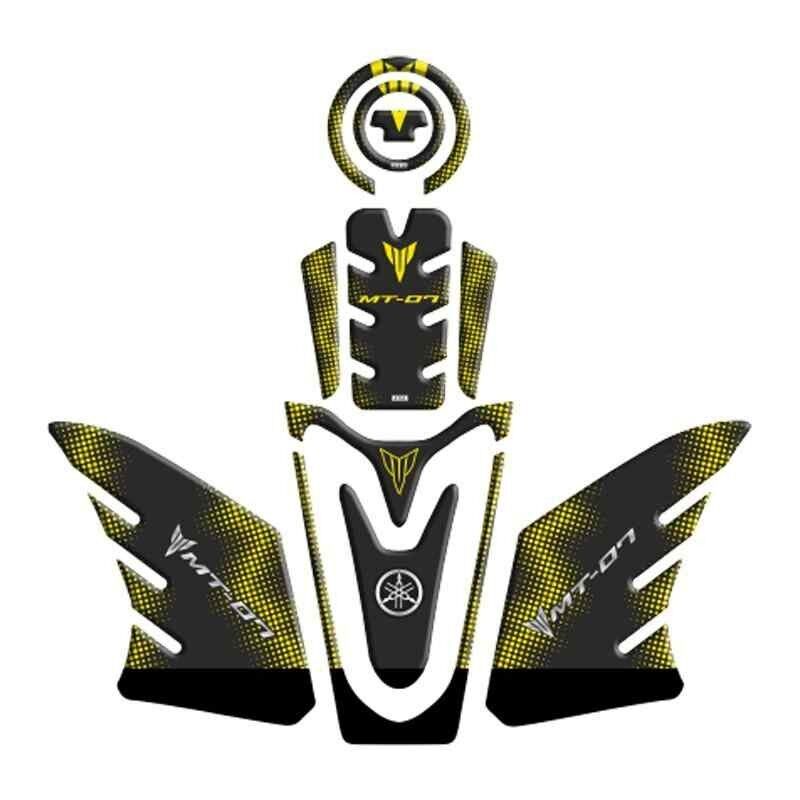 Yamaha Mt07 2021 - 2024 Uyumlu Tank Pad Set 007