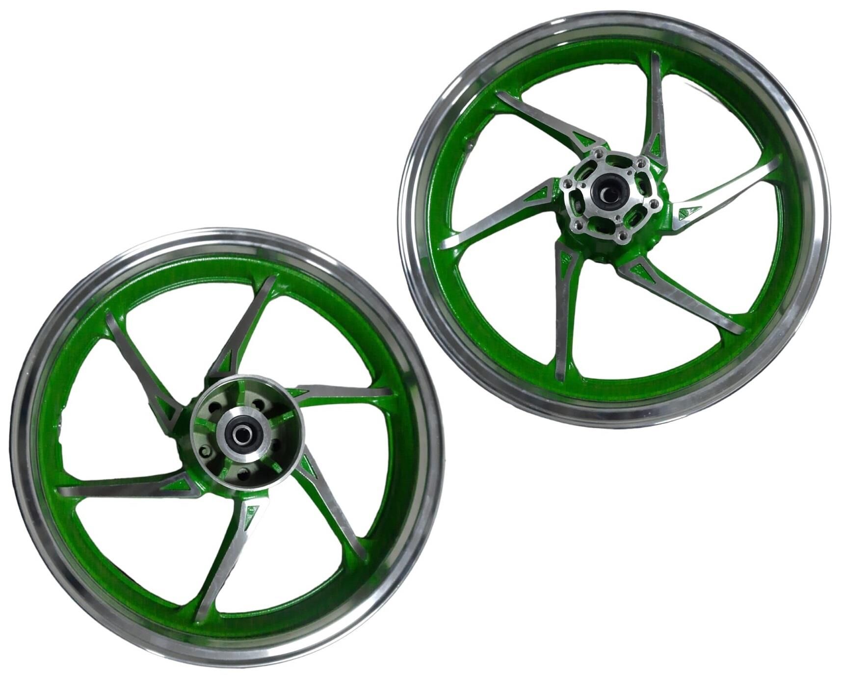 Arka Jant Çelik Yeşil 3.50-17 Kd125 F Kıden Orj *