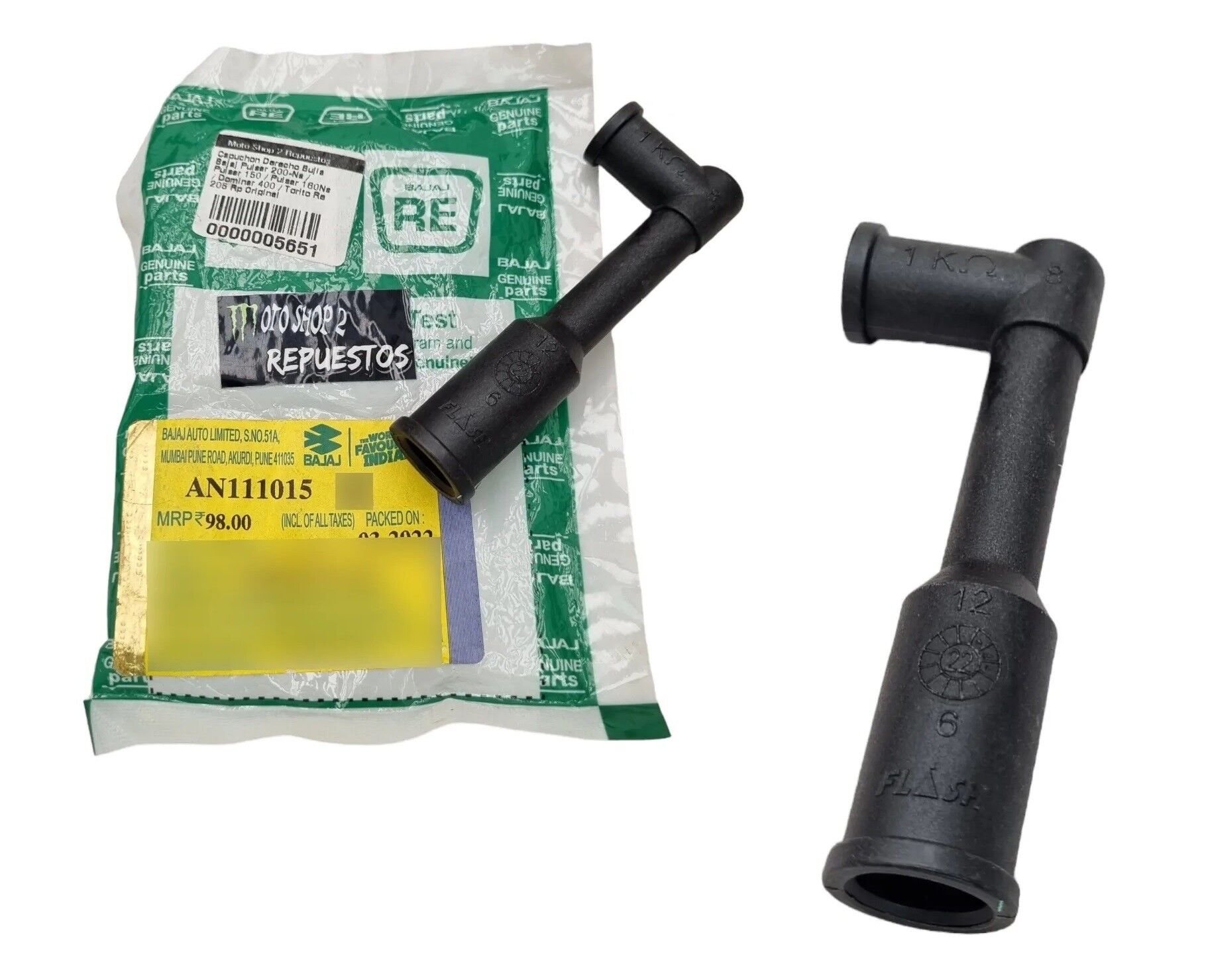 Bajaj Pulsar Ns 200 Buji Başlığı Sağ An111015 Orj