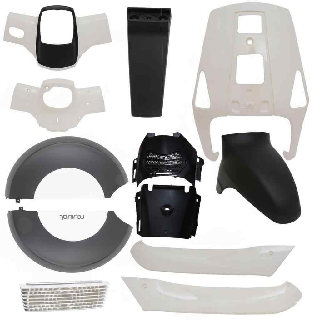 Mondial Revival 50 Kaporta Seti Siyah 14 Parça