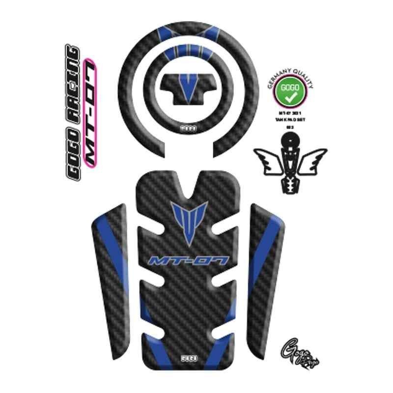Yamaha Mt07 2021 - 2024 Uyumlu Tank Pad 003
