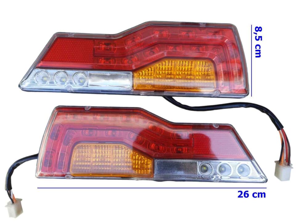 Ebıs E-Bis 3 Tekerli Yük Stop Led Sağ-Sol Komple