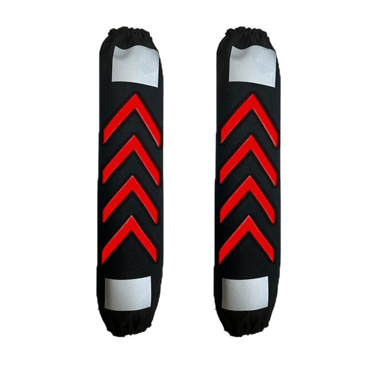 Skm Refletörlü Ok Kırmızı (29 X 7 Cm) Amortisör Kılıfı