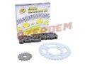 125Cg Cgl Kaplinli Ön-Arka Dişli Zincir Set Sfr 428 116L 38-15T