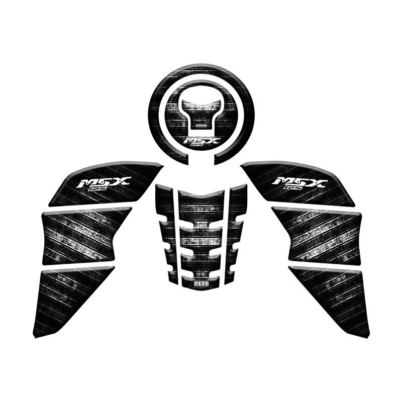 Honda Msx 2014 - 2022 Uyumlu Tank Pad Set 003