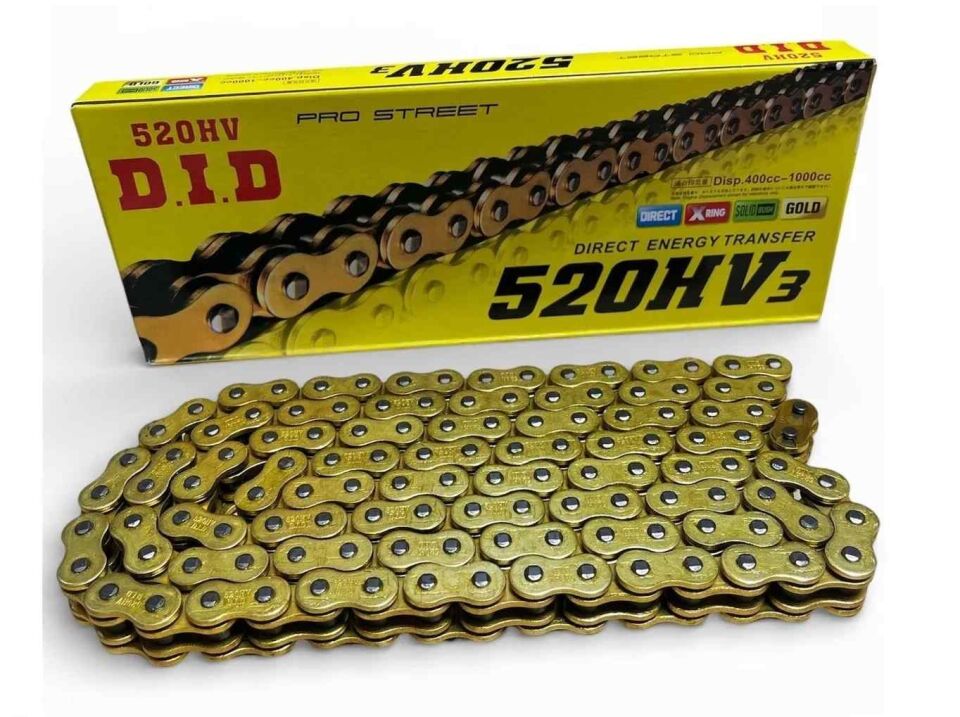 Zincir O-Ringli 520Hv 128L Dıd Gold İth