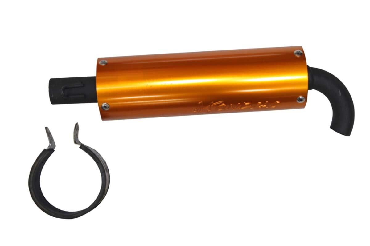 150Zc Egzoz Silindiri Turuncu Kelepçe Lastik Set Orj