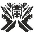 Honda Forza 2021 - 2024 Uyumlu Tank Pad Set 006