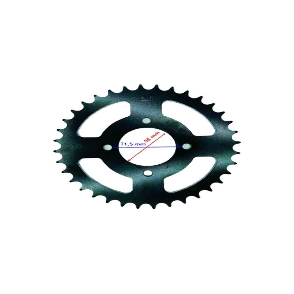 Atv Arka Dişli 530-36T İç 58X4 Delikli Ind Öm