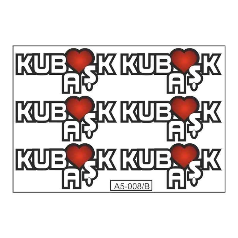A5 Sticker 012 Tek Paket Çoklu