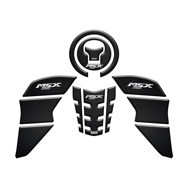 Honda Msx 2014 - 2022 Uyumlu Tank Pad Set 011