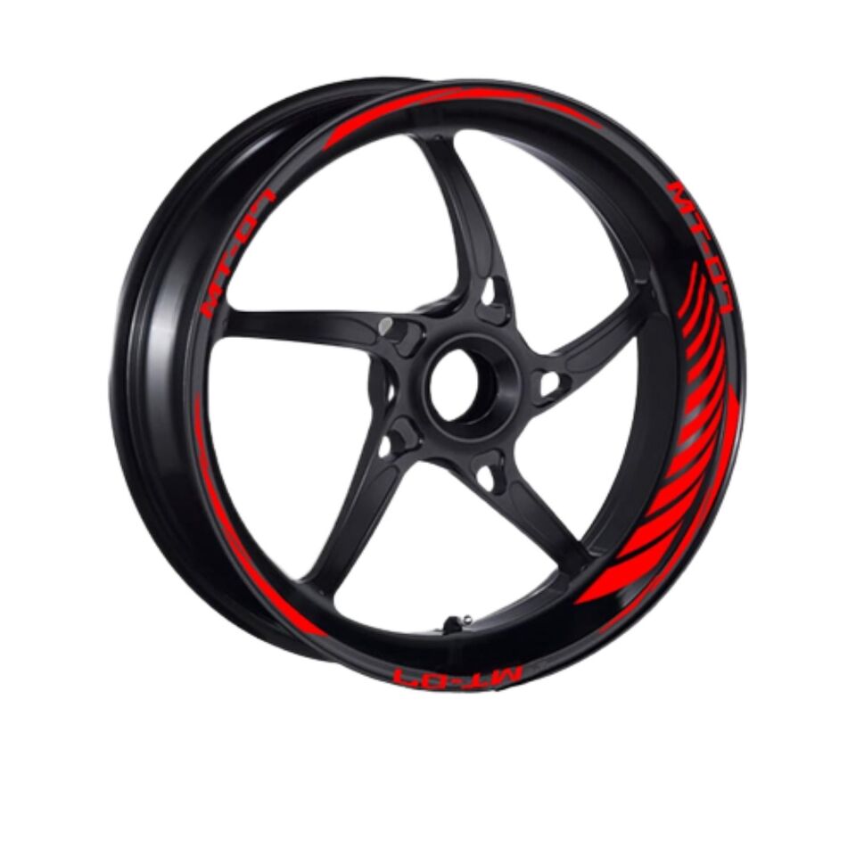 Yamaha Florasan Sarı Mt-07 Uyumlu Racıng 1 Set Jant Şeridi