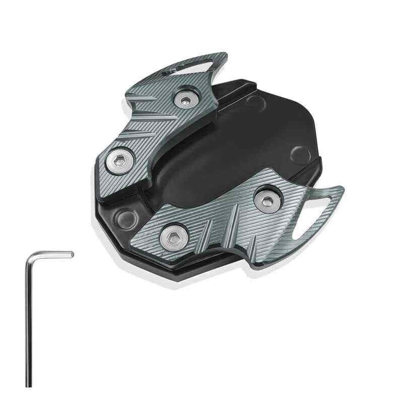 Honda Pcx 2021 2024 Uyumlu Yan Ayak Genişletme Yarasa Model Füme