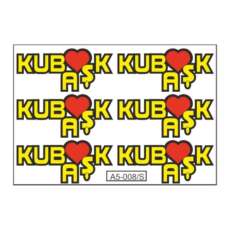 A5 Sticker 016 Tek Paket Çoklu