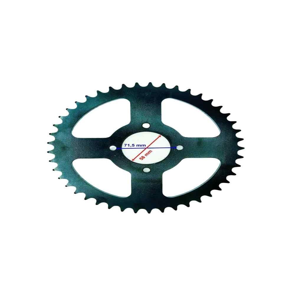 Atv Arka Dişli 530-45T İç 58 Mm 4 Delikli M8 Ind Öm