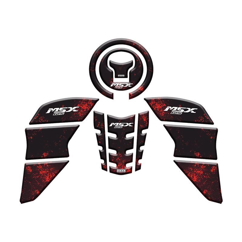 Honda Msx 2014 - 2022 Uyumlu Tank Pad Set 014