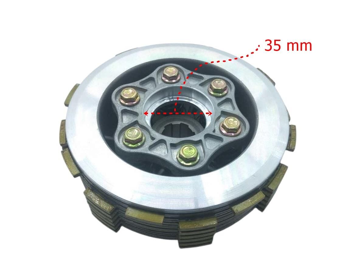 Cg200-250 Debriyaj Balata Grubu 7 6 Yay 35 Mm