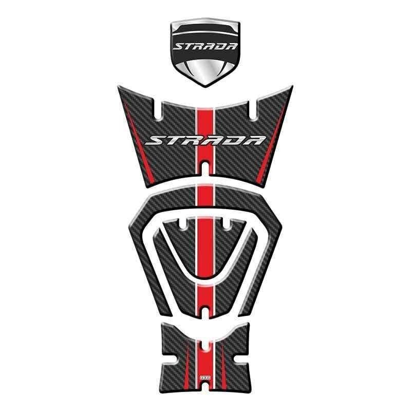 Mondial Strada 125 2022 - 2024 Uyumlu Tank Pad Set 004