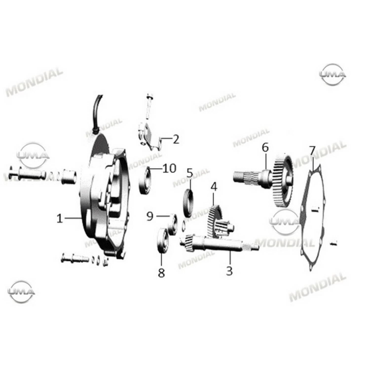 Arktarma Kapak Contası Ritmica 100-110 Speedy Orj