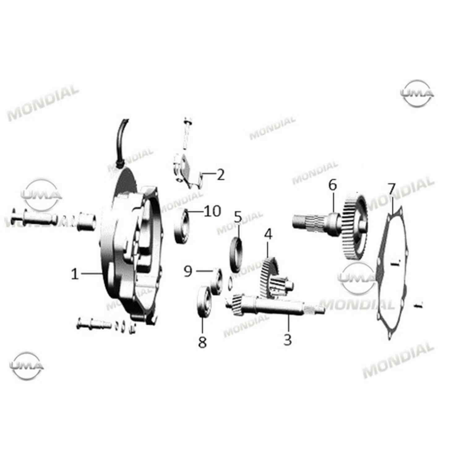Arktarma Kapak Contası Ritmica 100-110 Speedy Orj